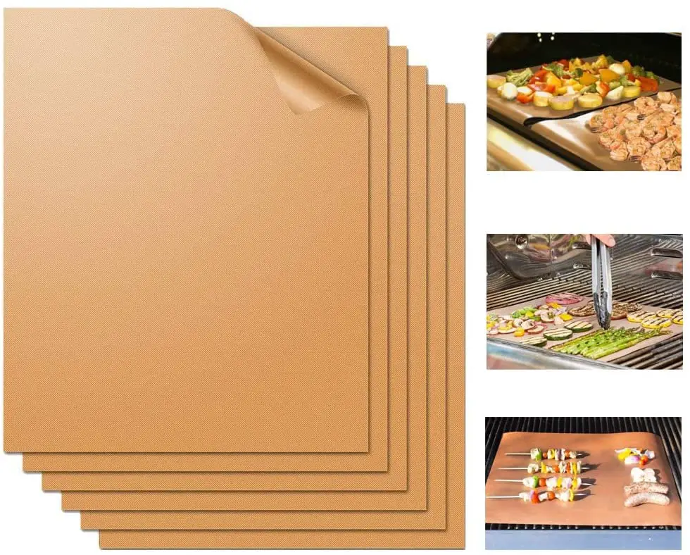 copper grill mat