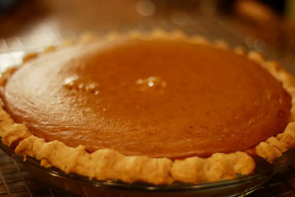 smoked pumpkin pie