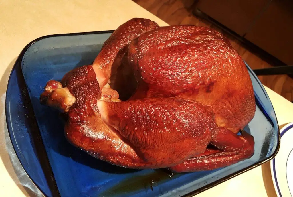 How long can a turkey rest after smoking