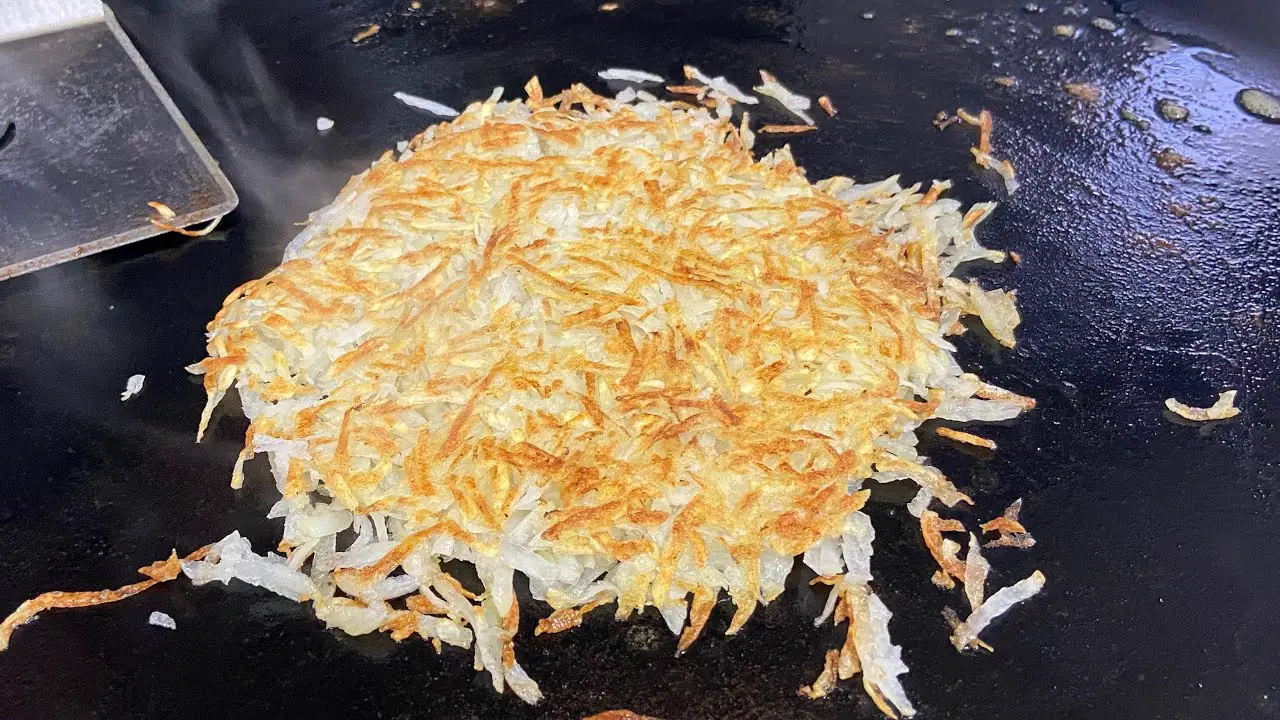 how to cook hash browns on a blackstone griddle