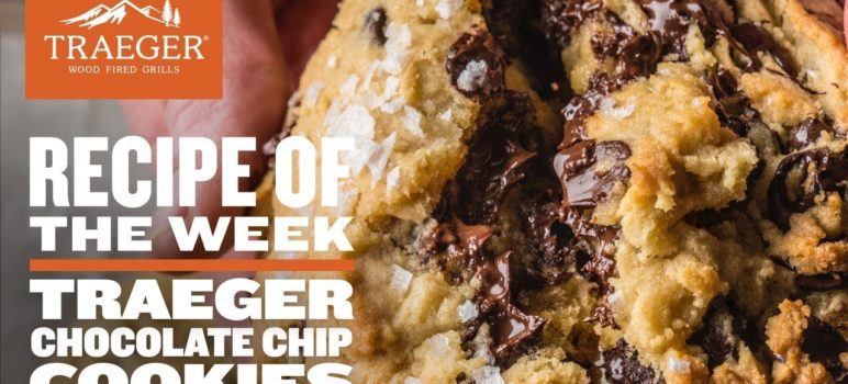 Traeger smoked chocolate chip cookies