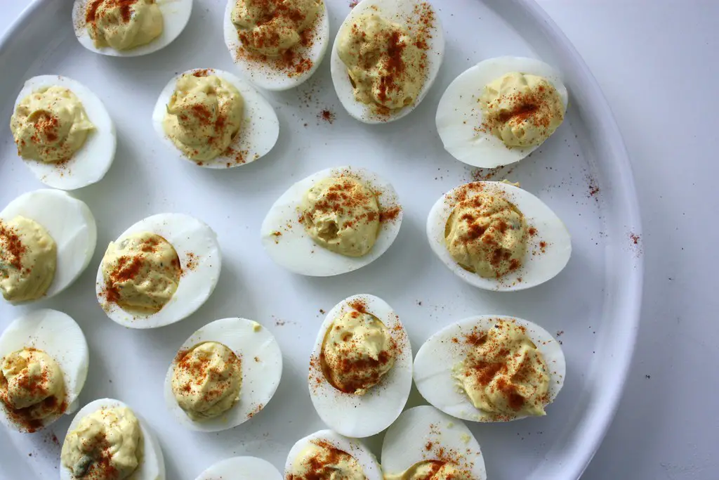 deviled eggs