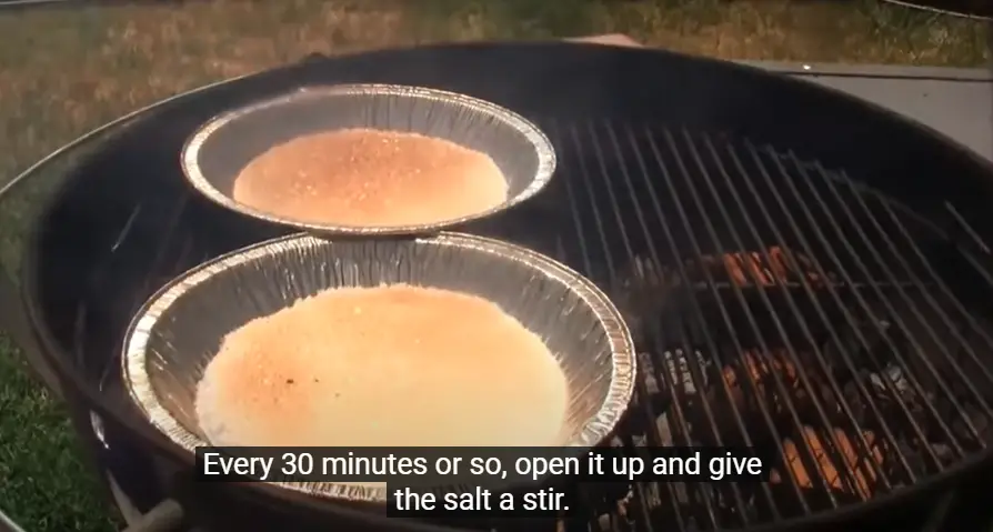 how to smoke salt