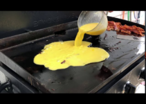 Scrambled Eggs on Blackstone Griddle (MEXICAN SCRAMBLE)