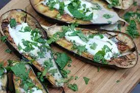 smoked aubergine