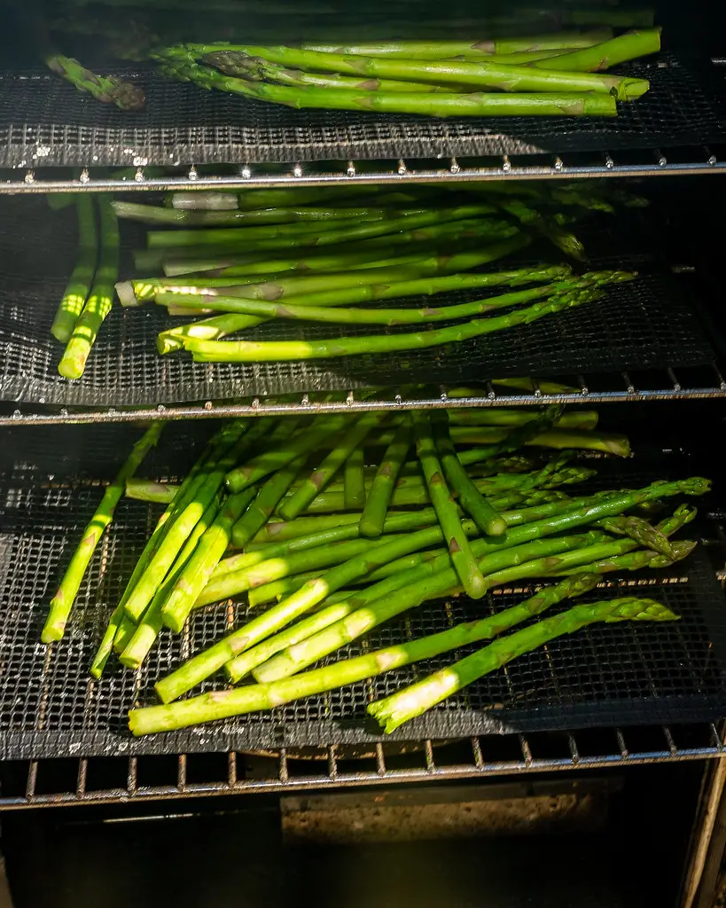 smoked asparagus