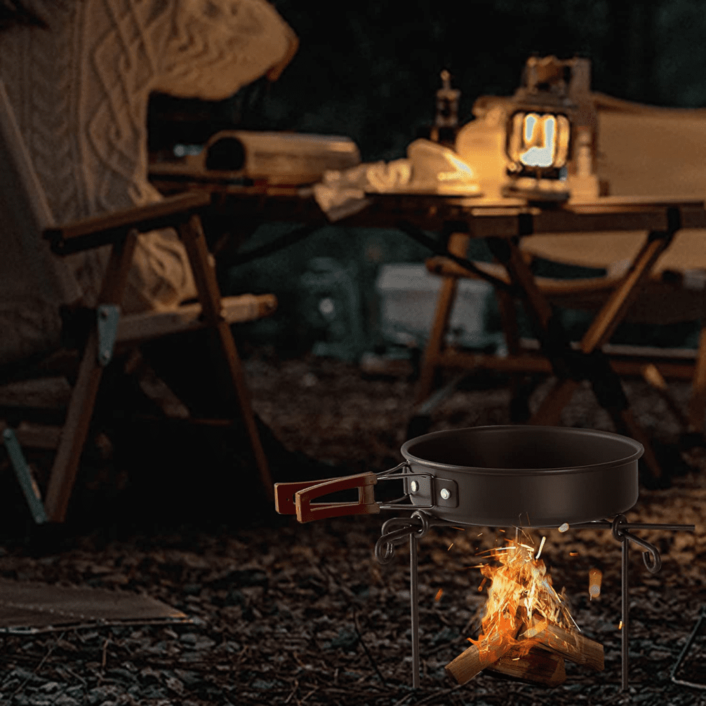 Camping Cookware For Open Fire