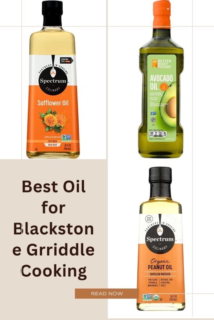 best oil for blackstone griddle