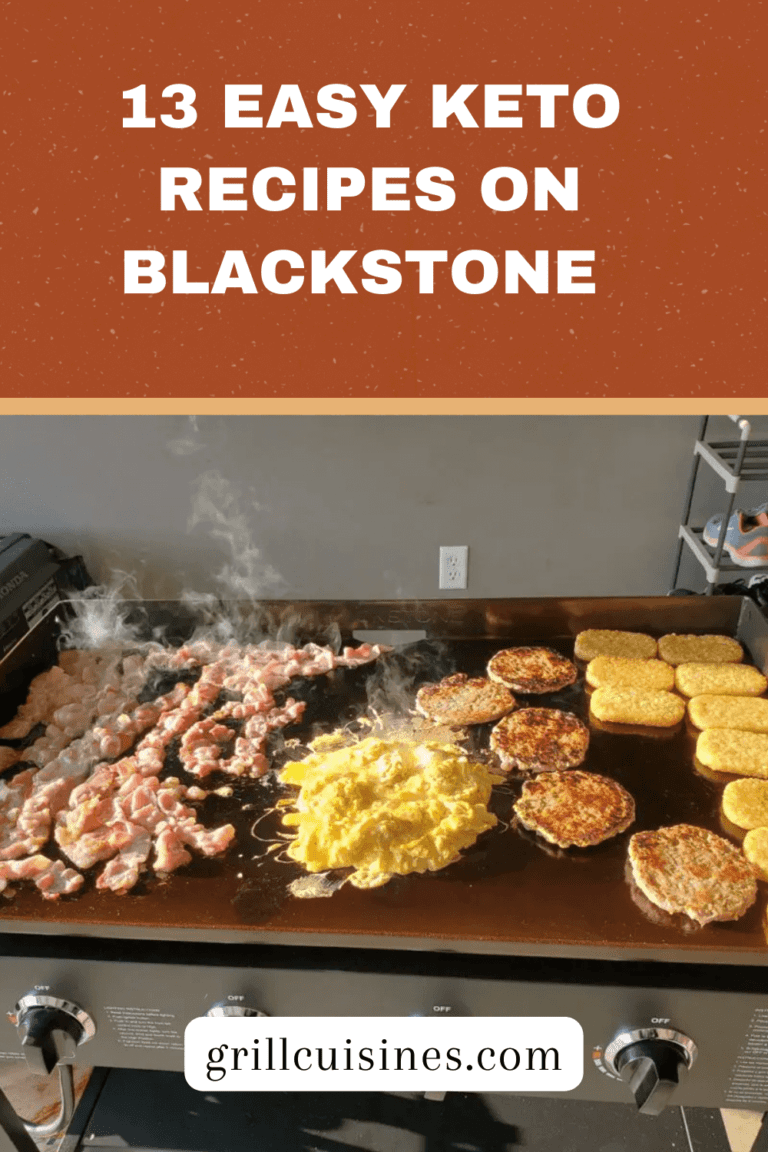 13 Best Keto Blackstone Recipes (LOW CARB & HEALTHY) Grill Cuisines