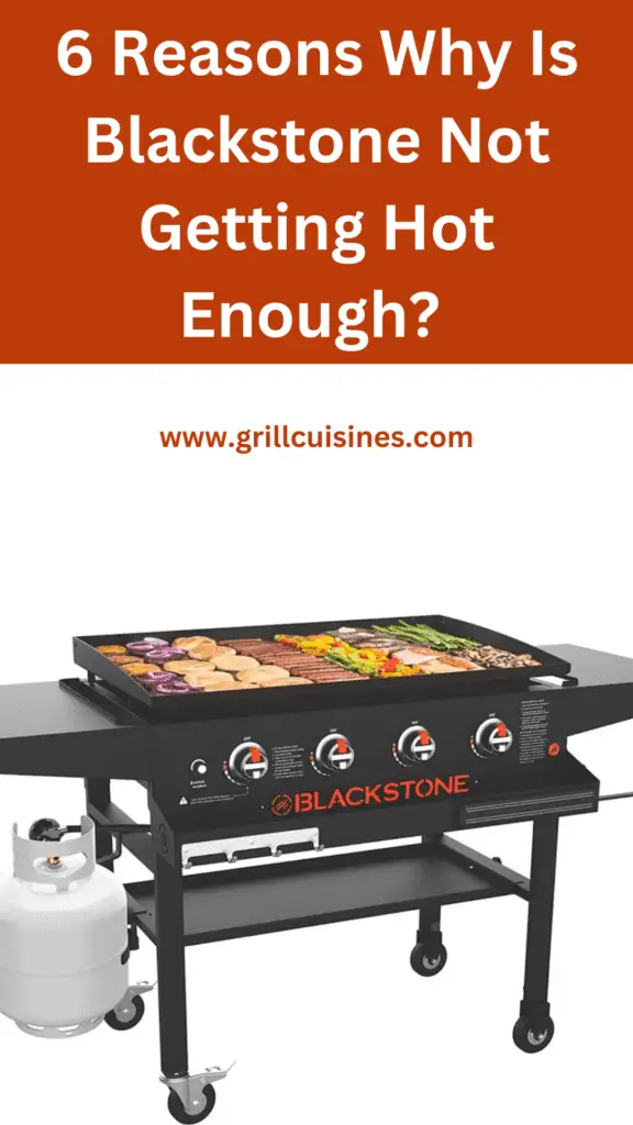 Anyone ever have problems with the griddle not getting hot enough? Propane  is full, and lit easy, burning well, but I'm just not getting that sizzle  and steam like normal. I feel