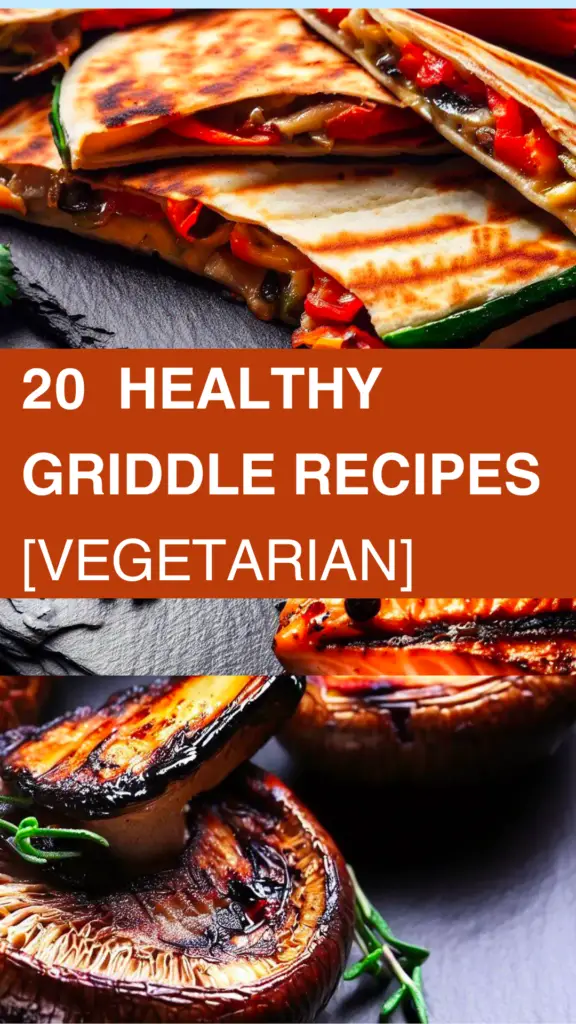 healthy griddle recipes