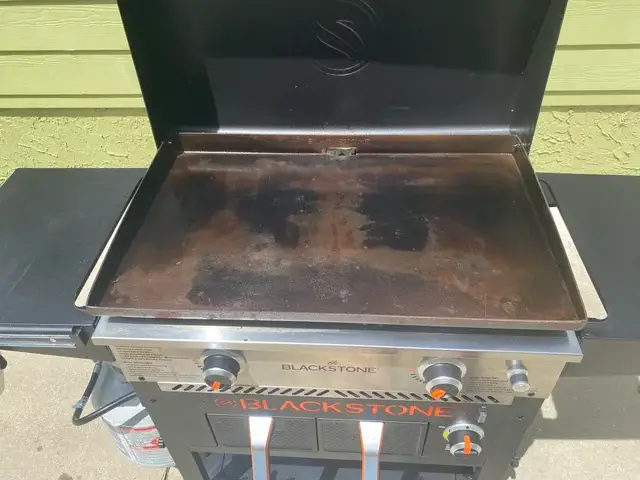 can you store a blackstone griddle outside	