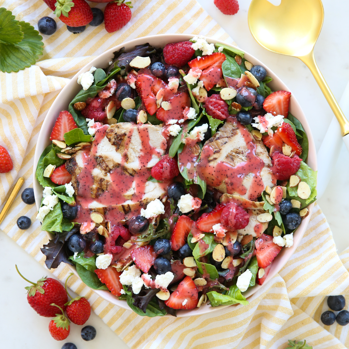 15 Grilled Chicken Summer Salads - Easy Recipes