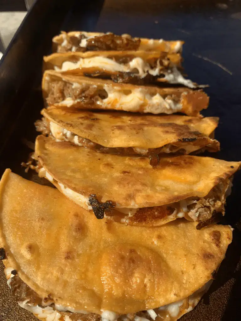 birria tacos on blackstone griddle