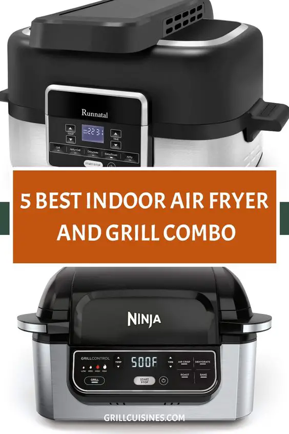 Indoor Grill and Air Fryer Combo
