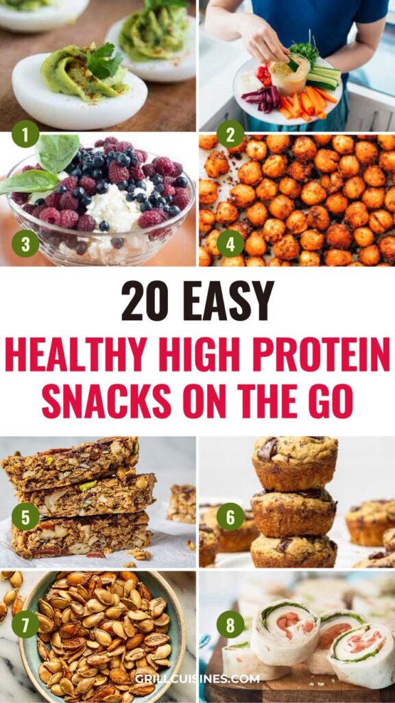 High Protein Snacks On The Go