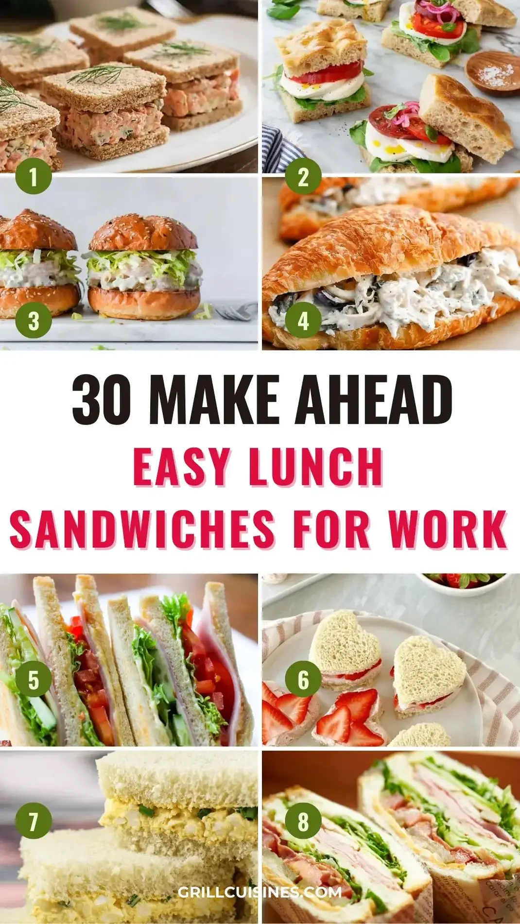 Mini Finger Sandwiches