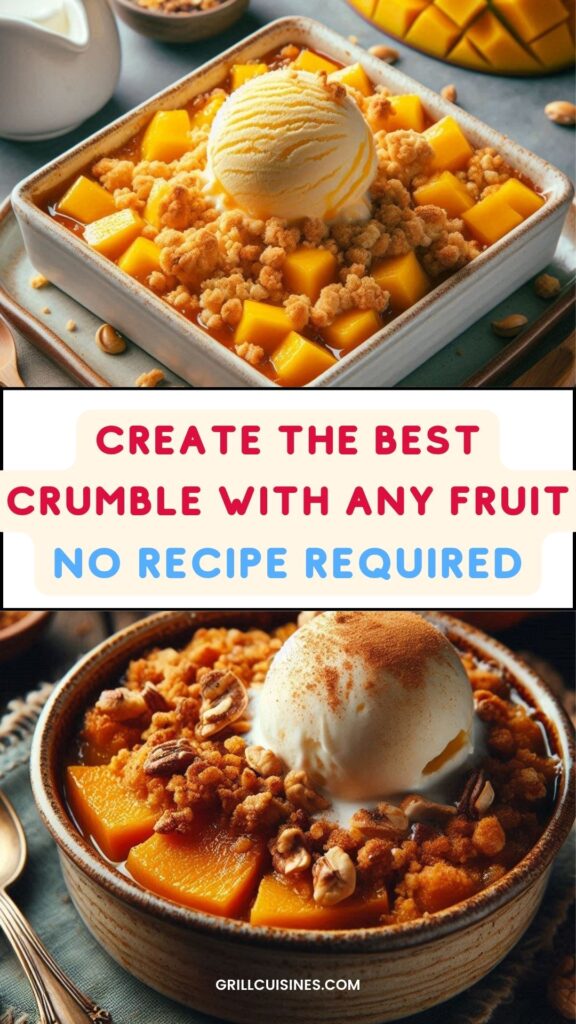 Summer Fruit Into a Crumble