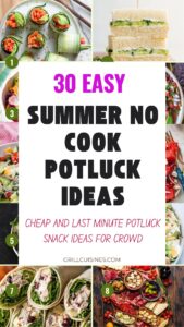 30 No Cook Food to Bring to a Potluck Without Cooking - Grill Cuisines