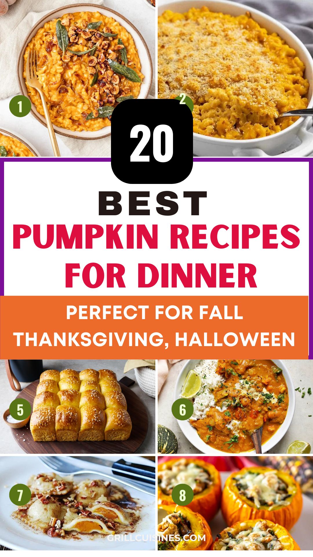 15 BEST PUMPKIN RECIPES YOU NEED TO TRY THIS FALL - Grill Cuisines