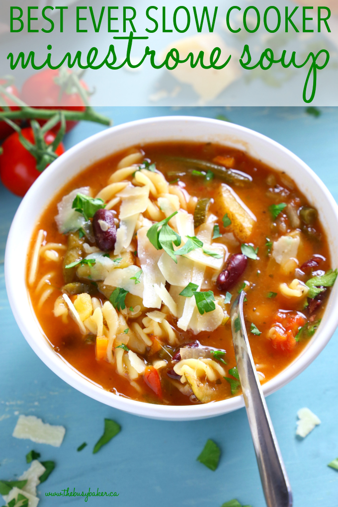 Slow Cooker Minestrone