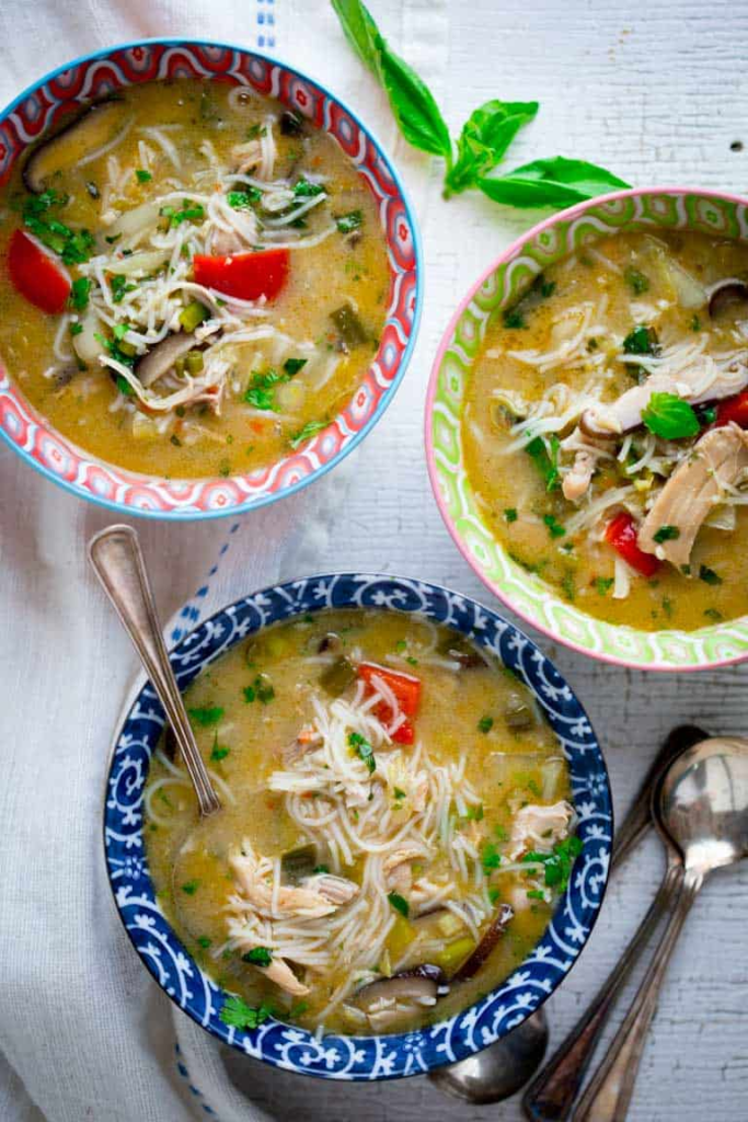 Thai Coconut Chicken Soup