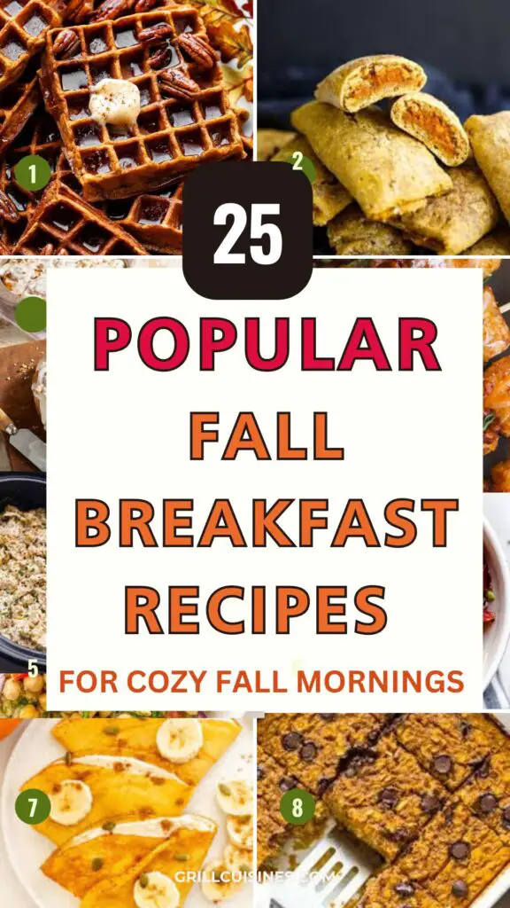 Cozy Fall Breakfast Recipes