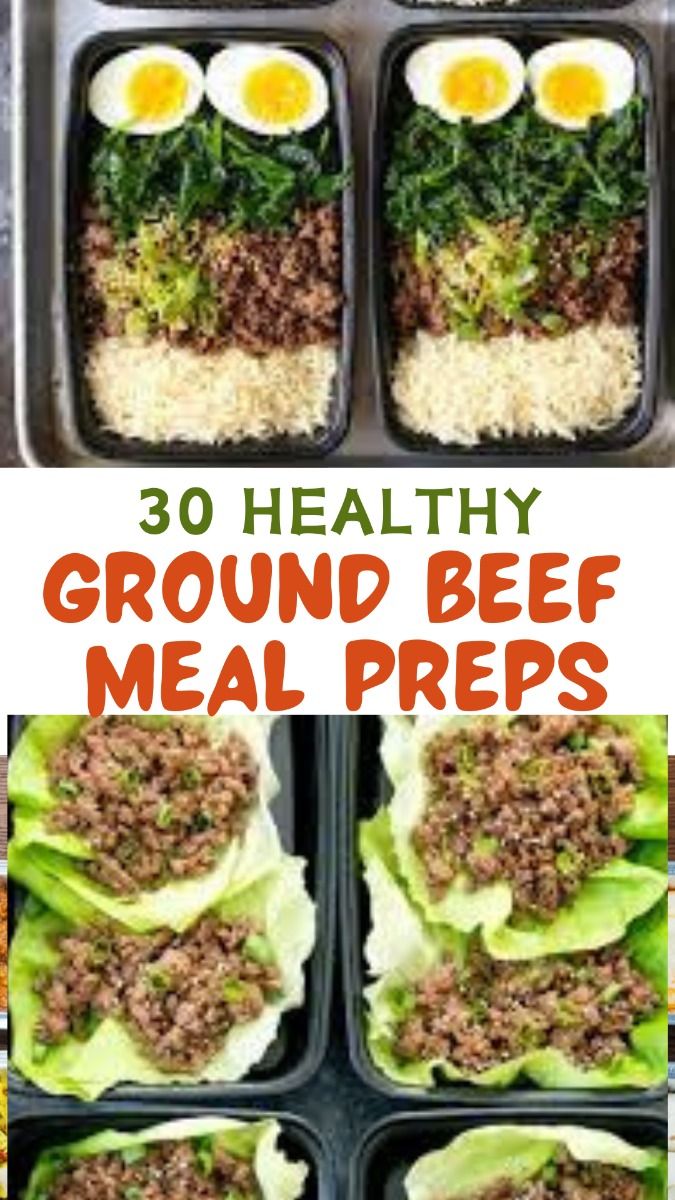 30 Delicious Ground Beef Meal Prep Recipes Grill Cuisines
