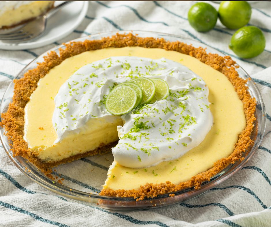 Gluten Free Key Lime Pie (Vegan & No-Bake)
