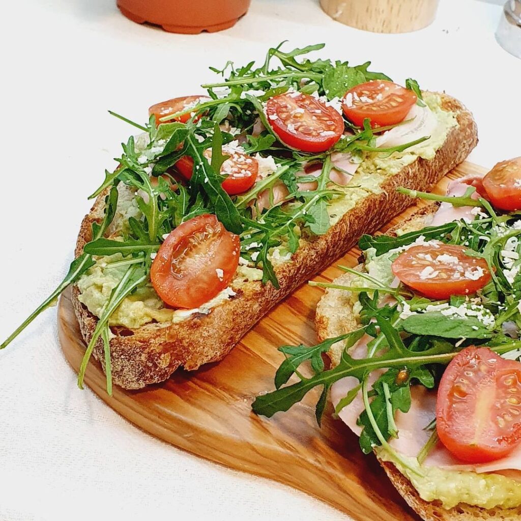 Bruschetta Avocado Toast