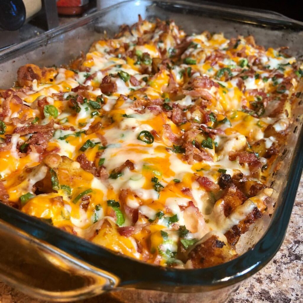 Buffalo Chicken Casserole