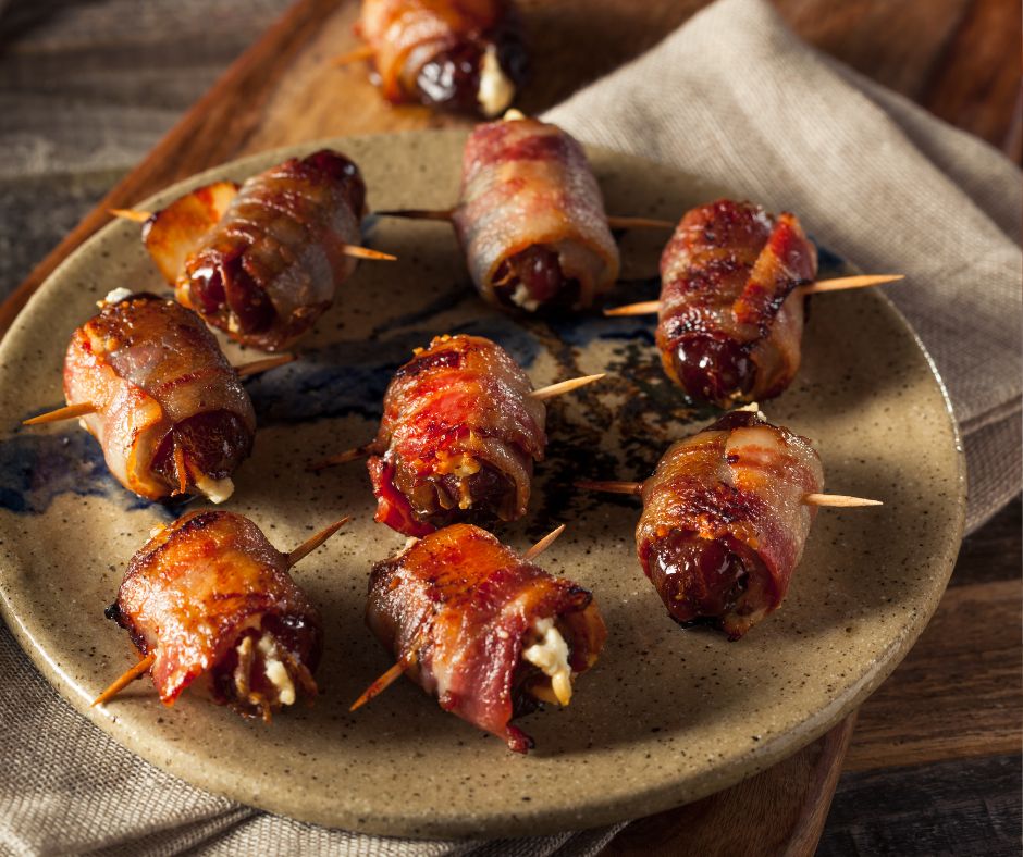 Bacon-Wrapped Dates