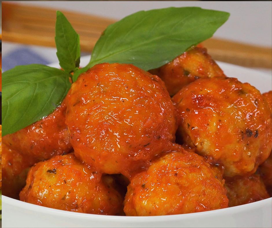 Buffalo Chicken Meatballs