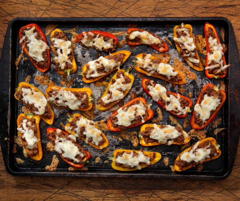 Cream Cheese Stuffed Mini Peppers