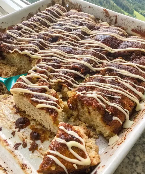 Potato Flake Sourdough Cinnamon Roll Focaccia