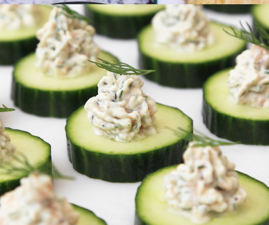 Mediterranean Cucumber Bites