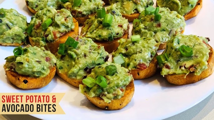 Sweet Potato Avocado Bites