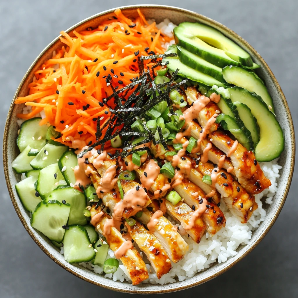 Yum Yum Sushi chicken Bowl 