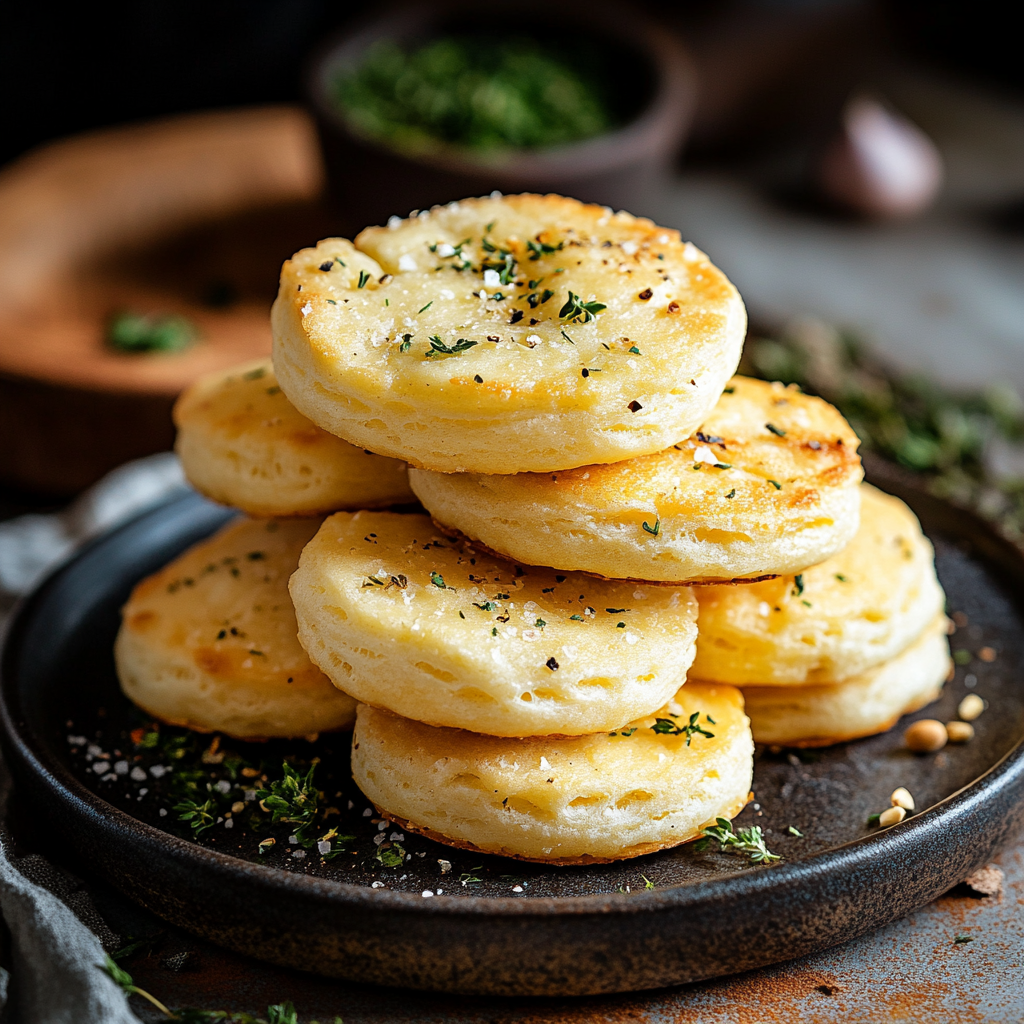 Herbed Cottage Cheese Biscuits