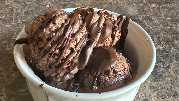 Chocolate Cottage Cheese Ice Cream