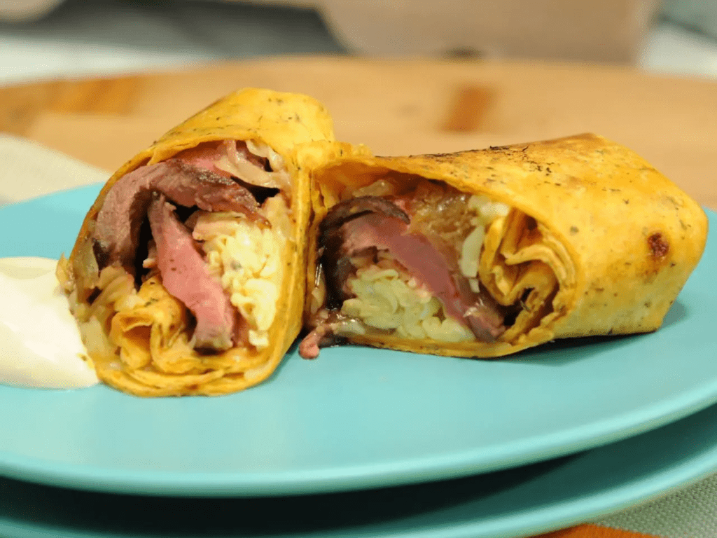 Carnivore Steak Egg Wrap