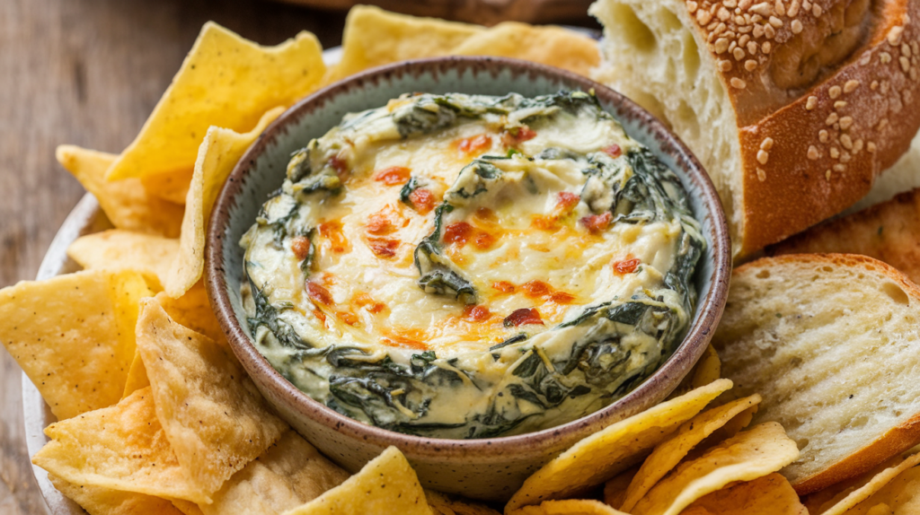 Crockpot Spinach Artichoke Dip