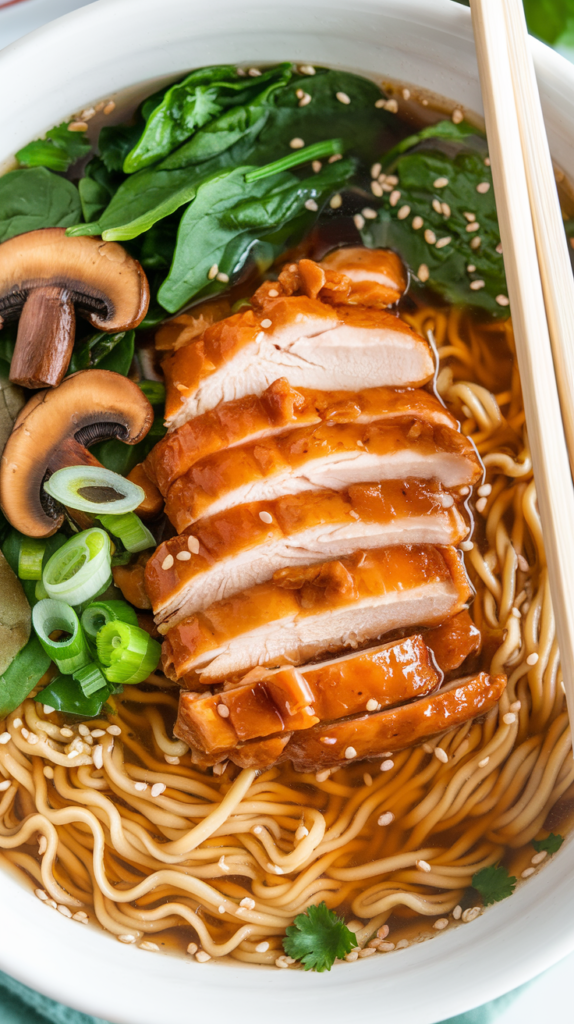 Glazed Chicken Ramen