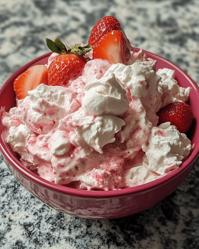 Strawberry Jell-O Cottage Cheese Salad