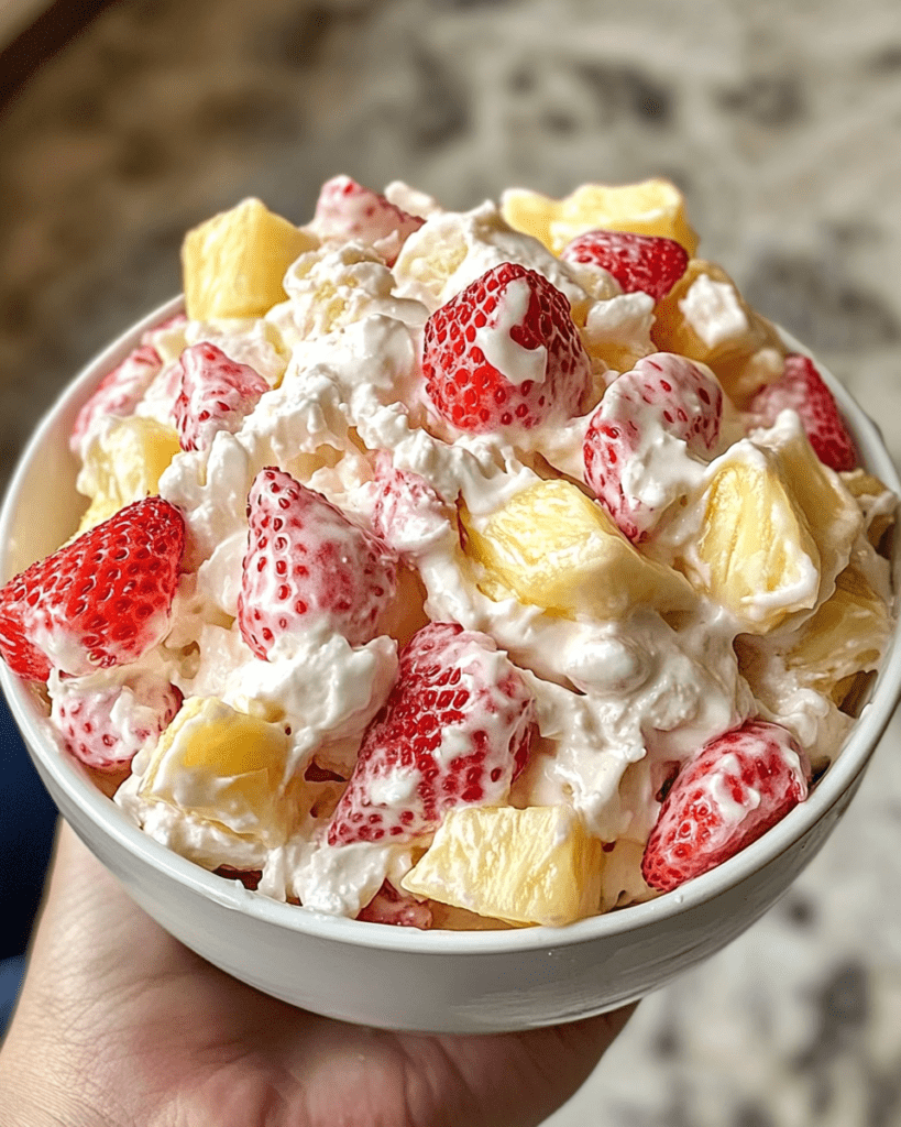 Cottage Cheese and Fruit Salad 