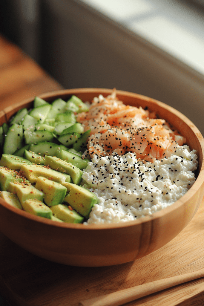 Sushi Cottage Cheese Bowl