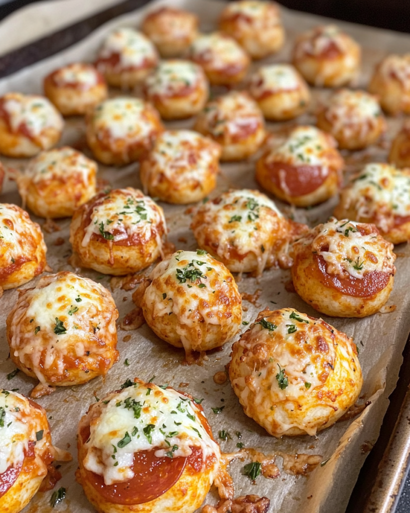  Sourdough Pizza Bombs