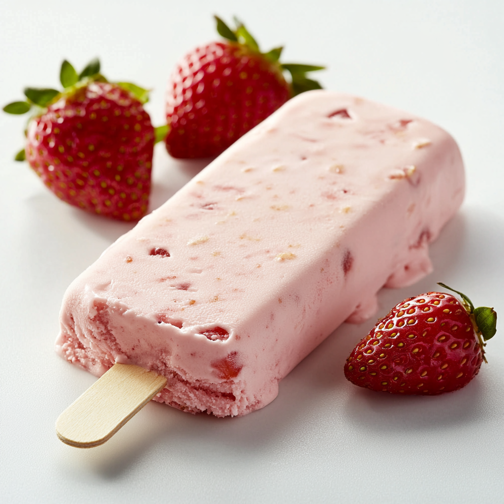 Strawberry Whipped Keto Pops