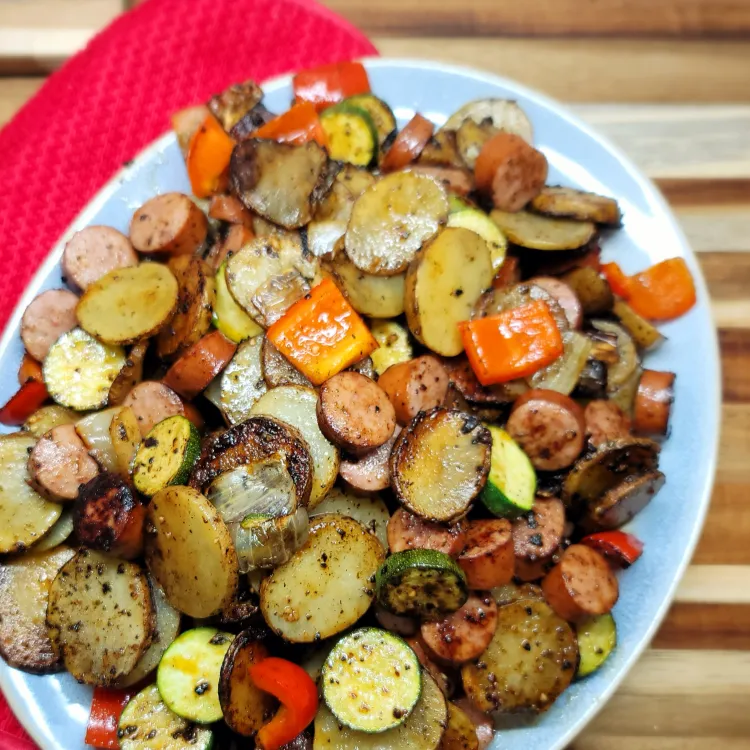 Cowboy Stir Fry On the Blackstone Griddle