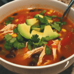 Easy Creamy Chicken Taco Soup